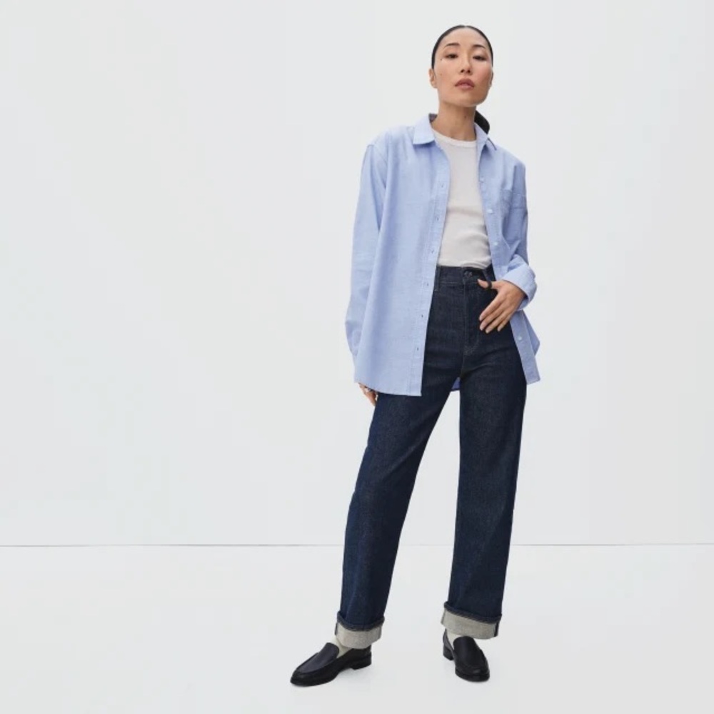 NWT Everlane The Way-High Jean in Indigo Rinse